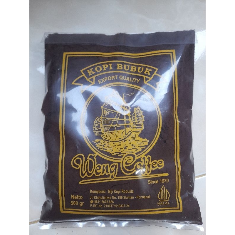 

promo Weng coffe 1 kg kemasan baru