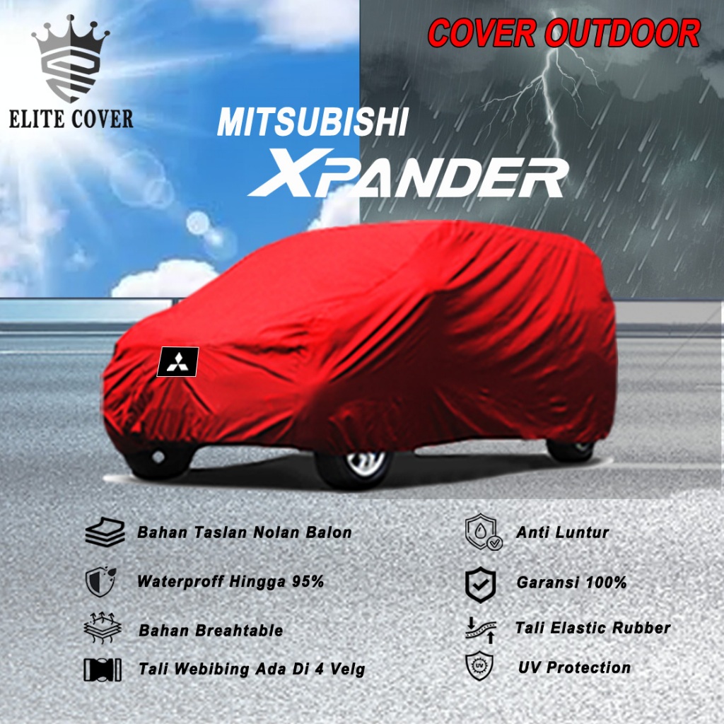 Cover Mobil Mitsubishi Xpander Outdoor - Elite Cover