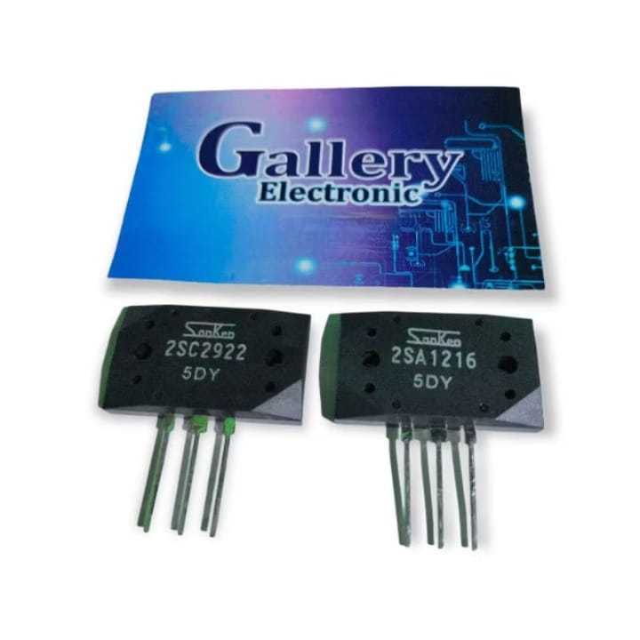 Transistor 2SA 1216 - 2SC 2922 5DY Sanken Super Asli atau Original