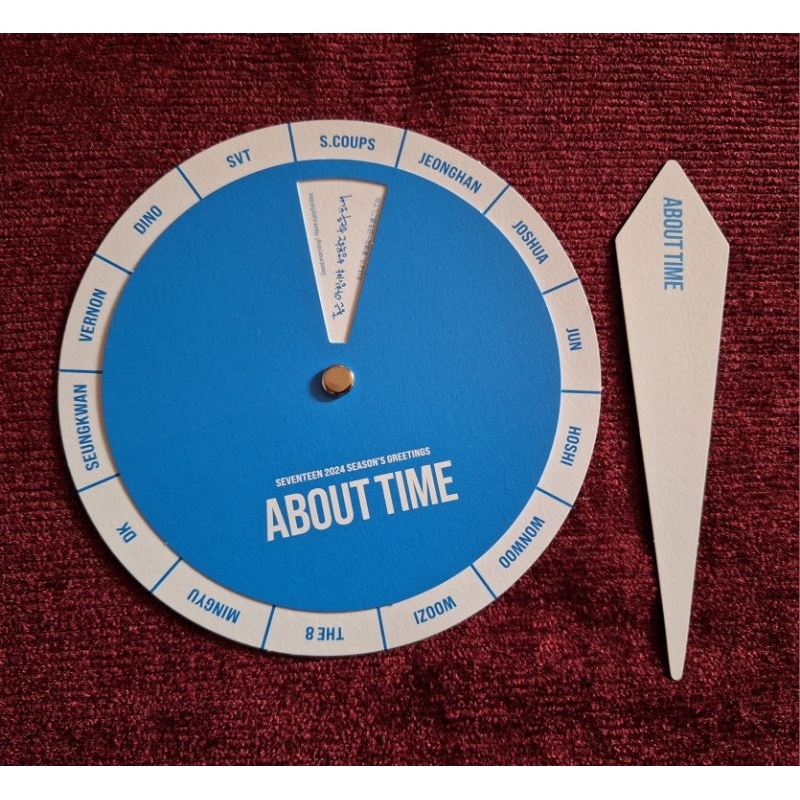 MESSAGE CARD+BOOKMARK SEVENTEEN SG 24