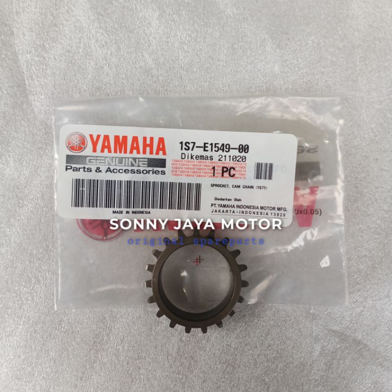 gear gir timing as kruk gigi sentrik Jupiter mx lama old 1S7-E1549-00 asli original Yamaha YGP
