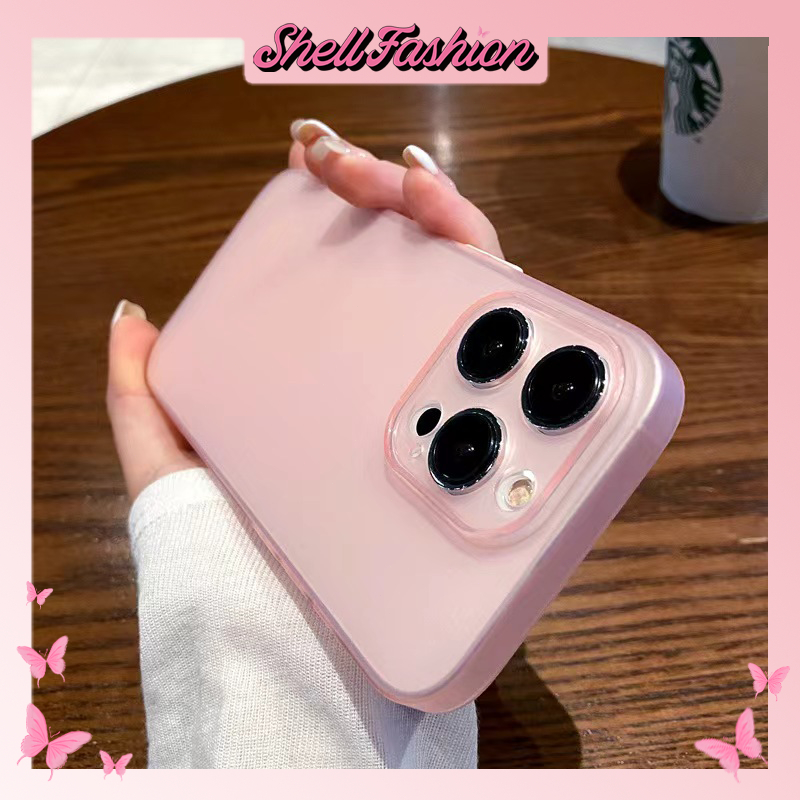 New Koran Ice Feeling Ultra-thin Pink Jelly Protective Case Bening/Transparent Shell/Protective Case