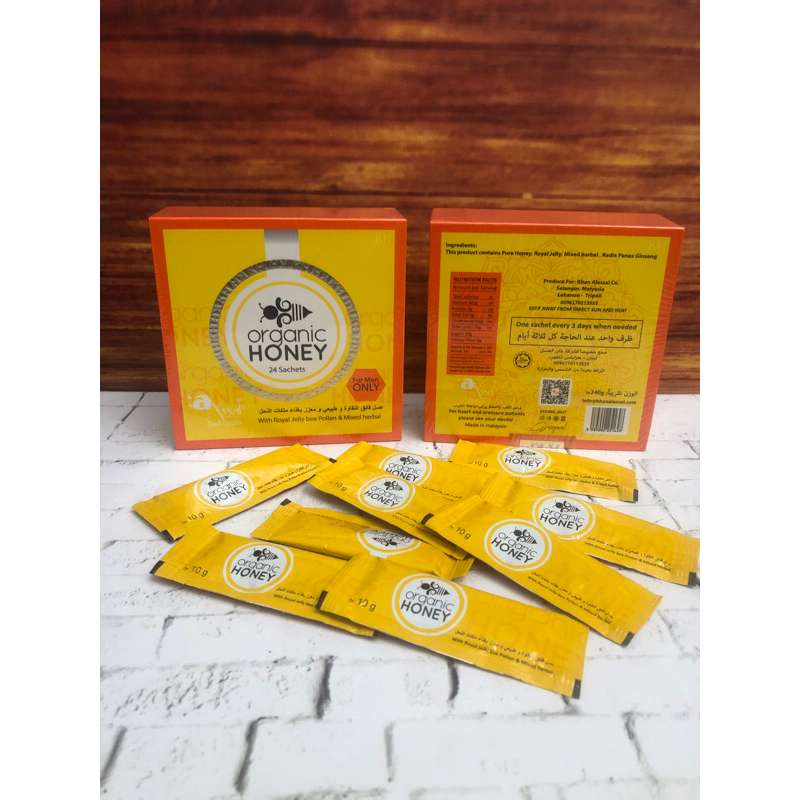 Organic Royal Honey persachet