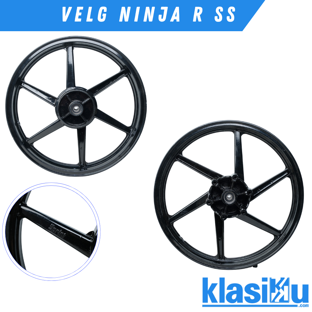 Velg Pelek Kawasaki Ninja R Ninja Ss Ninja 2 TAK 2.50X18 2.15X18 Best