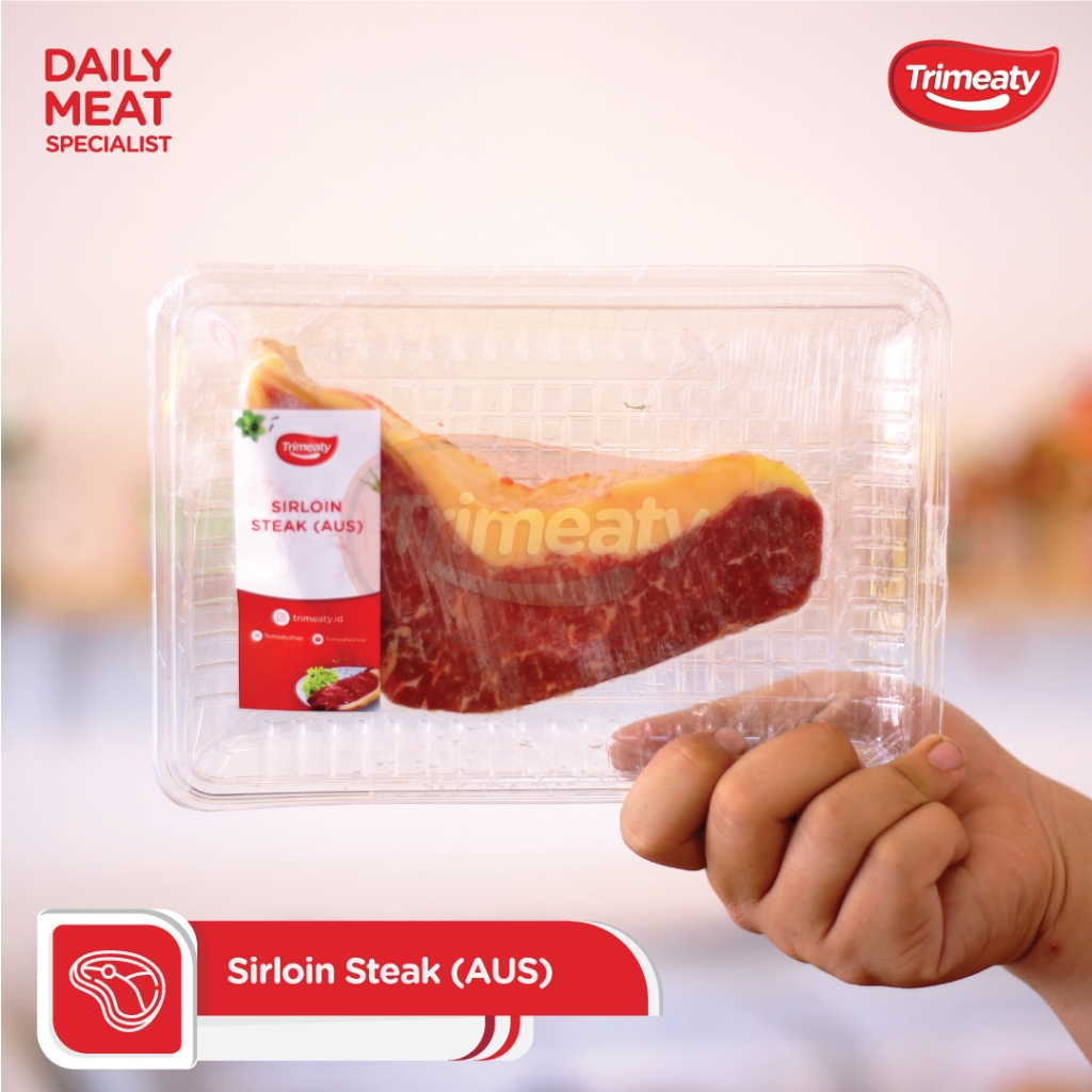 

Sirloin Steak AUS / Daging Has Luar Australia / Striploin AUS