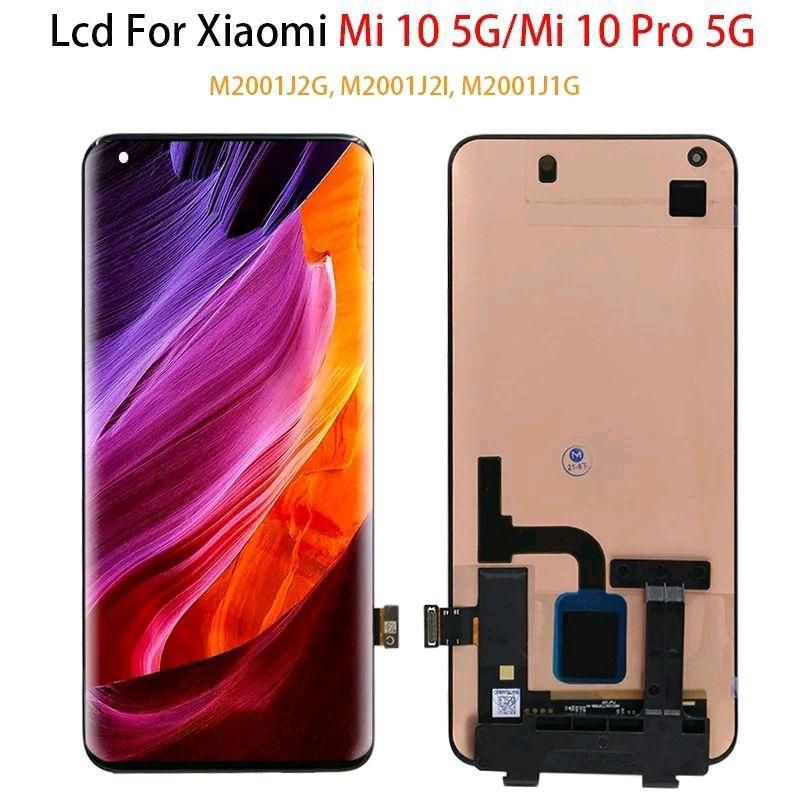 LCD FULLSET AMOLED XIAOMI MI 10 5G / MI 10 PRO 5G / MI 10PRO 5G ORIGINAL