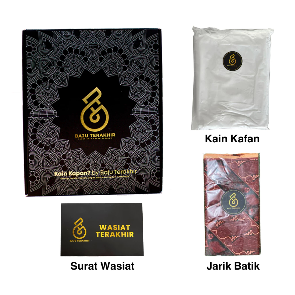 Kain Kapan? by Baju Terakhir | Kain Kafan Premium Box Set