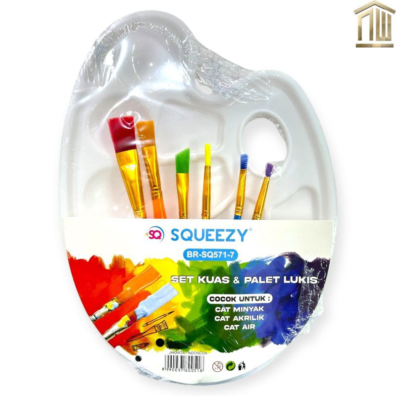 

Palet Lukis / Palet / Palet Cat Set Squeezy