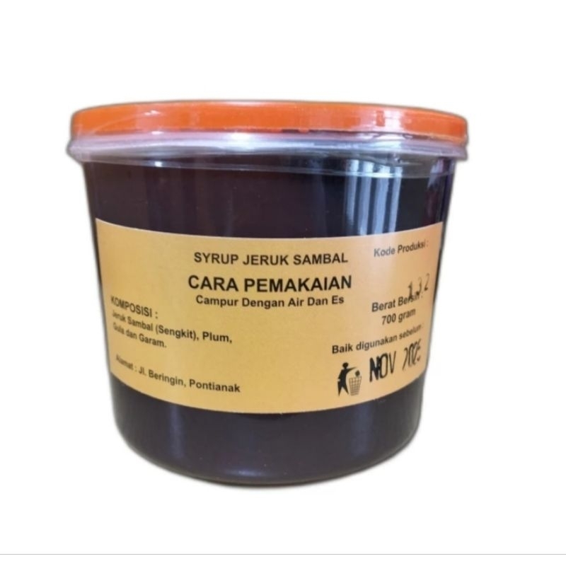 

Ay00! Syrup Sengkit & Plum 700gr Sirup Sengkit & Plum Kietna Jeruk Sonkit Kiamboi Khas Pontianak