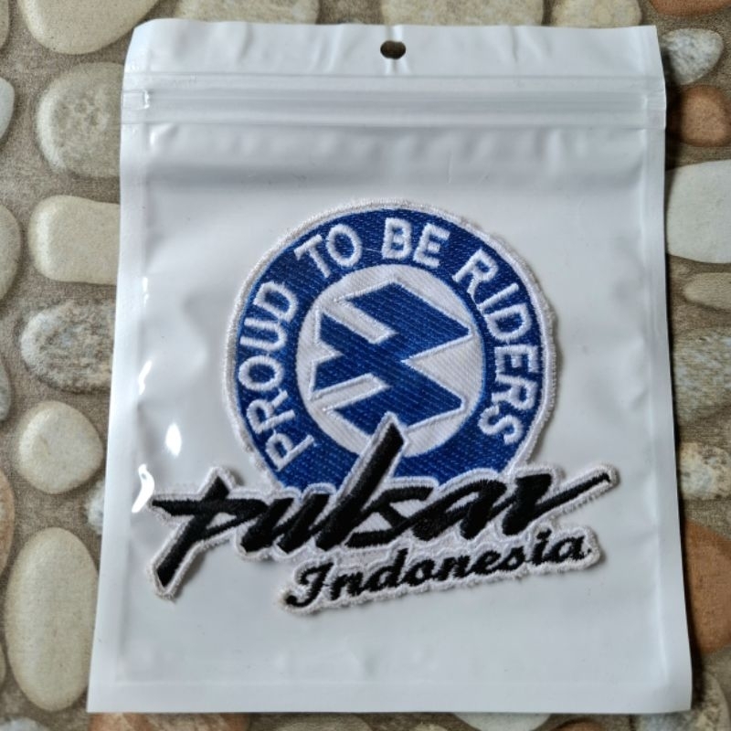 EMBLEM JACKET BORDIR PULSAR INDONESIA / BORDIRAN JACKET PULSAR