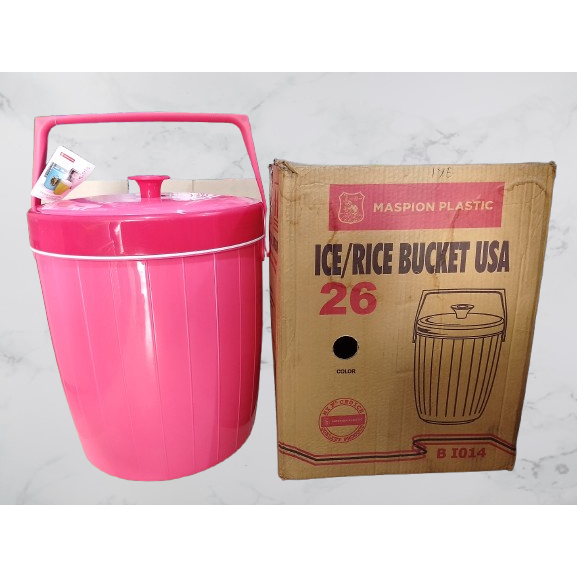Termos nasi no 26 Maspion / Rice/Ice Bucket USA Maspion 26 LITER AIR/ Termos es Maspion B-1014 JUMBO