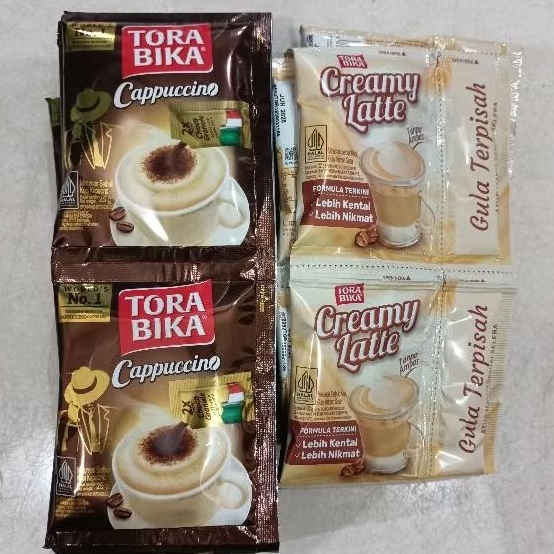 

KOPI TORABIKA CAPPUCINO & CREAMY LATTE