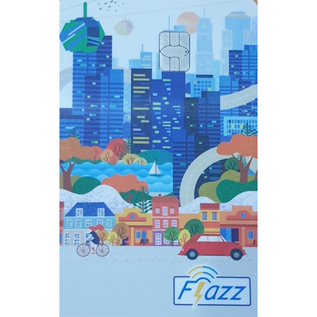 (Saldo 20.000) Kartu Flazz Reguler BCA (Gen 2)
