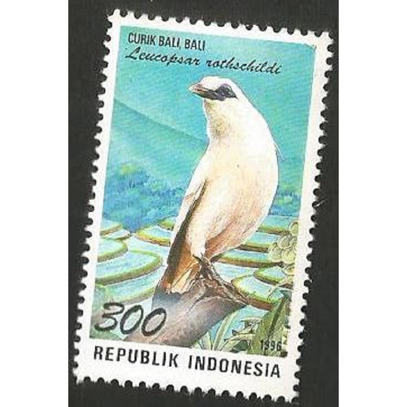 

A 10558 SATU BUAH PRANGKO INDONESIA TEMA SATWA BURUNG DARI PROPINSI BALI DENGAN KONDISI MNH MINT NEVER HINGED