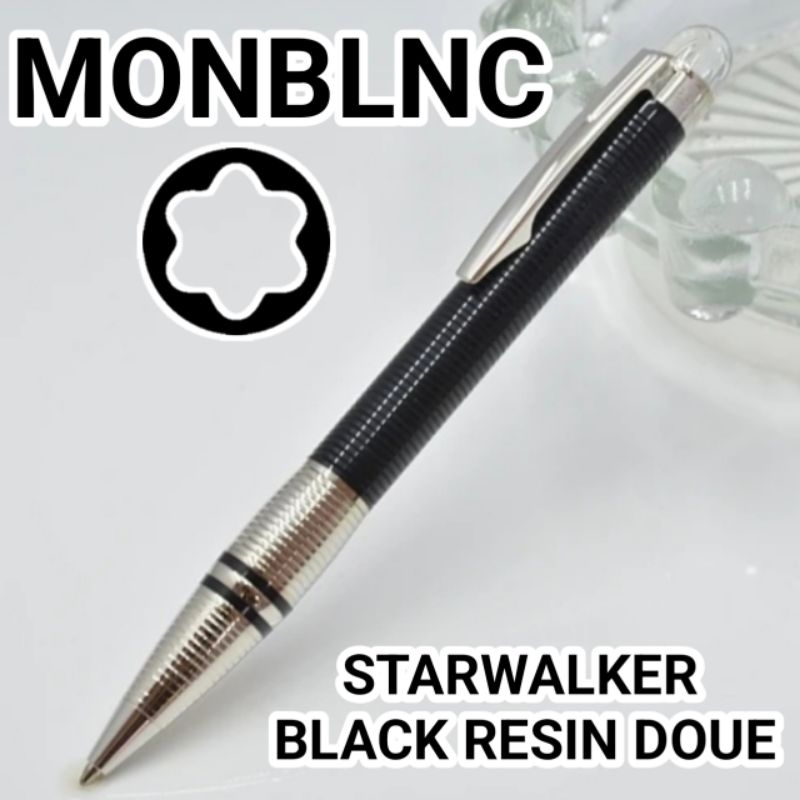 

Ballpoint Mewah Luxury MONBLNC STARWALKER BLACK RESIN