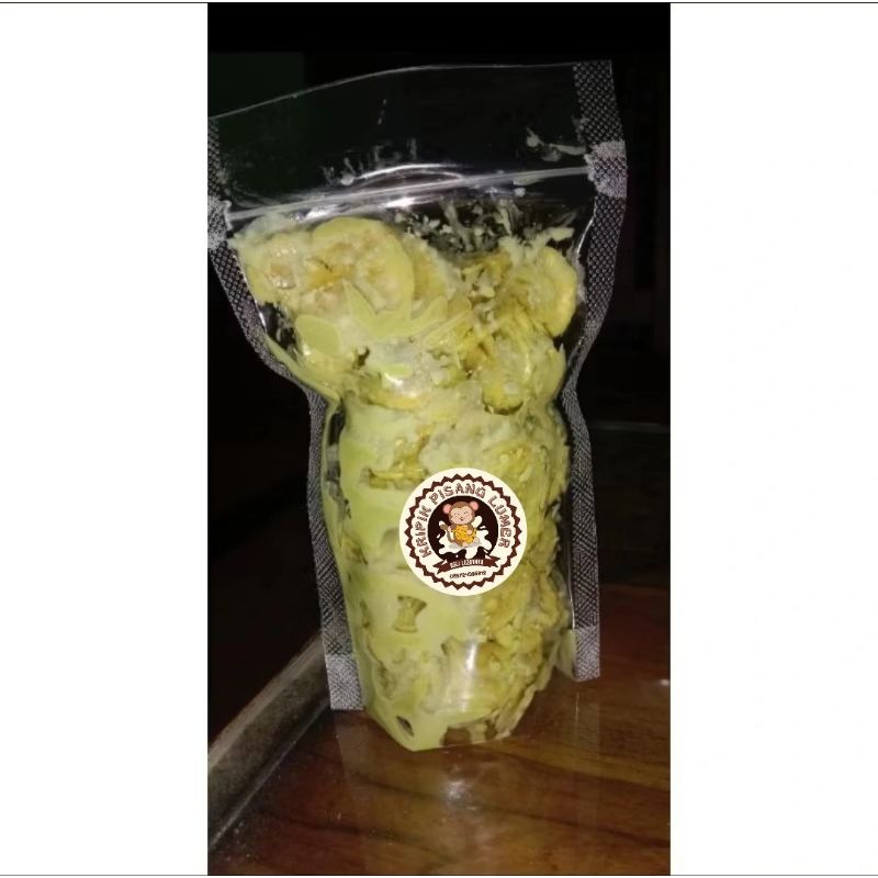 

keripik pisang lumer rasa greentea kemasan pouch berat 80gram