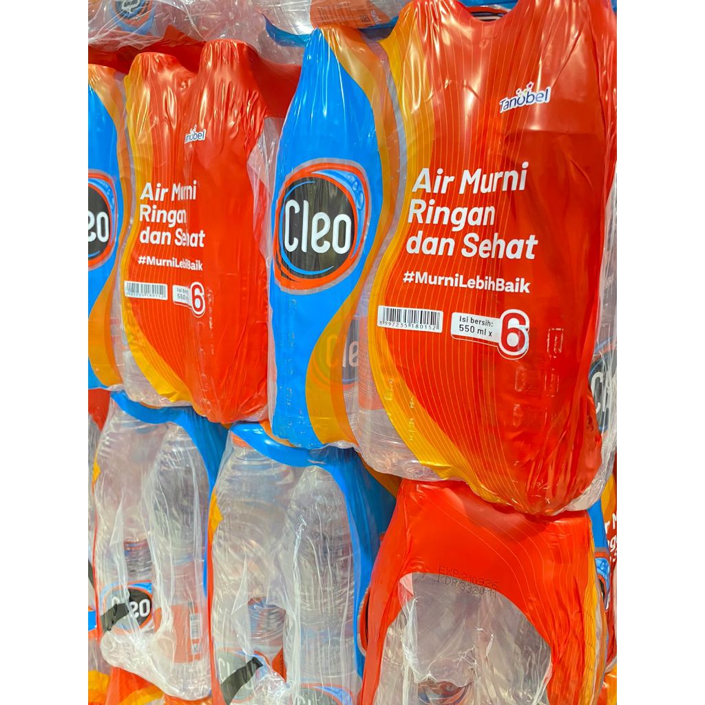 

AIR MINUM CLEO ECOSHAPER 550ML ISI 6PCS / AIR CLEO