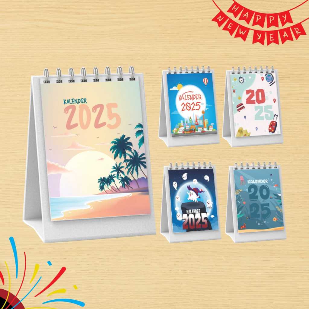 

KALENDER 2025 - KALENDER MEJA - KALENDER MEJA MINI - KALENDER MURAH