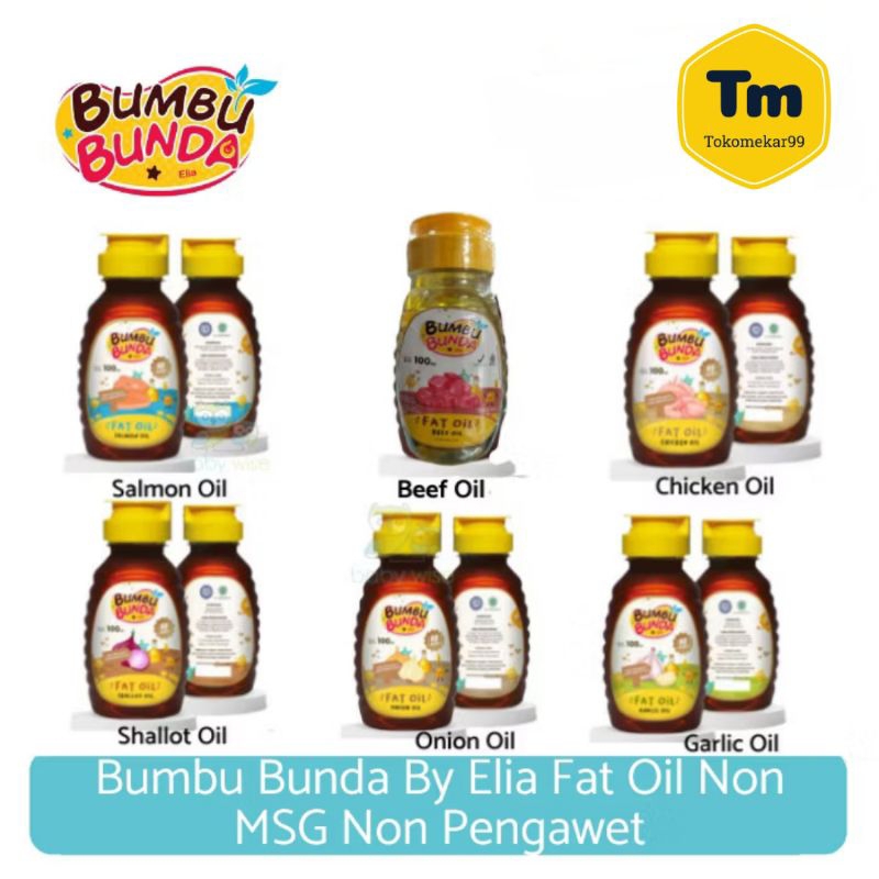 

❤️TM99❤️ Bumbu Bunda By Elia Fat Oil Non MSG Non Pengawet - MPASI Anak