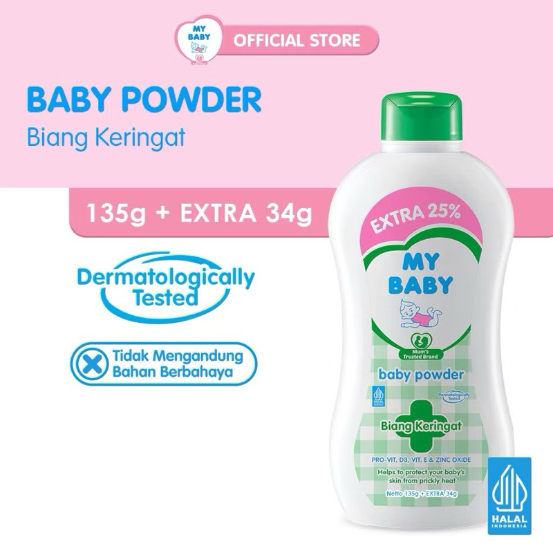 My Baby Powder Biang Keringat Bayi - My Baby Bedak Biang Keringat Bayi Bedak Gatal Tabur  Bayi