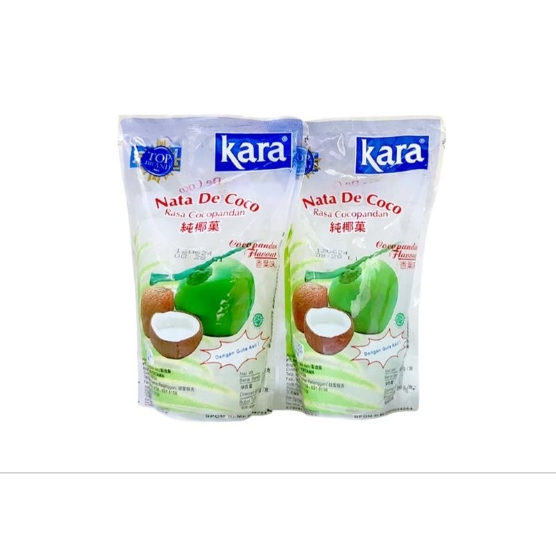 

kara nata de Coco kemasan pouch 360 gram