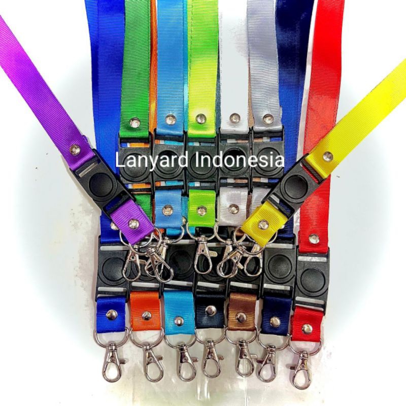 LANYARD POLOS 2cm TALI ID CARD POLOS
