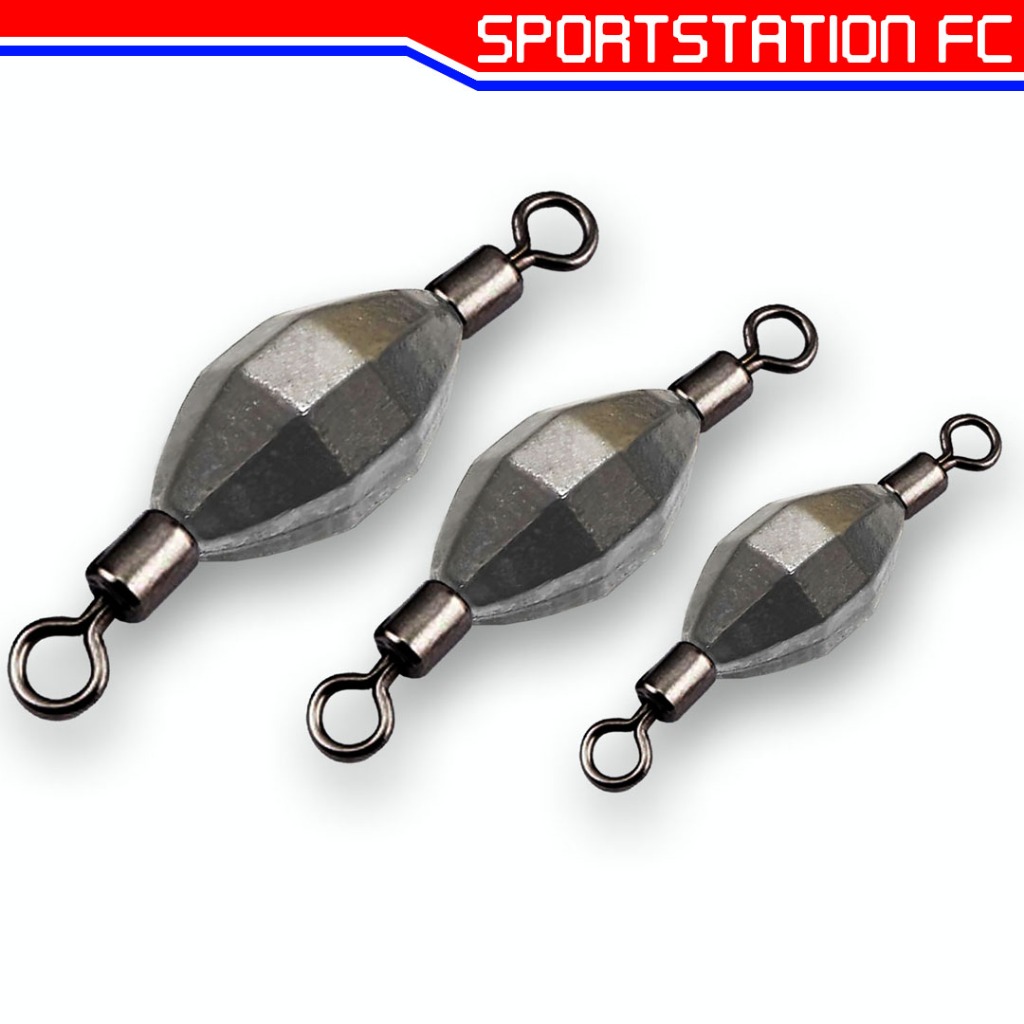 Sinker Bahan Timah Pemberat Rolling Game Carolina Rig Lure Rayap Bandul Pancing Dropshot