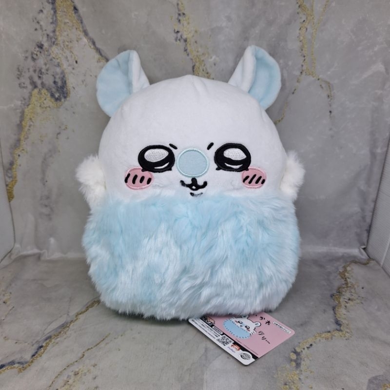 Nagano Chiikawa Momonga Fluffy BIG Plush Doll FURYU