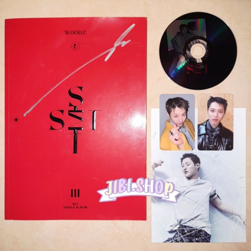 (album signed) woodz cho seungyoun set s.e.t feel like official album signed sign mnet fansign event