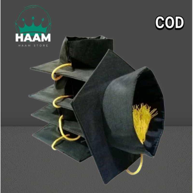 [COD]Topi Toga Topi Sarjana Topi Wisuda Perlengkapan Wisuda Perlengkapan Sarjana