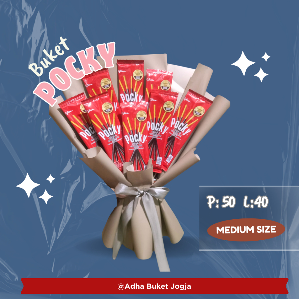 

BUKET POCKY MURAH SEMPRO | BUKET POCKY WISUDA | BUKET POCKY ULANG TAHUN | BUKET POCKYANIV