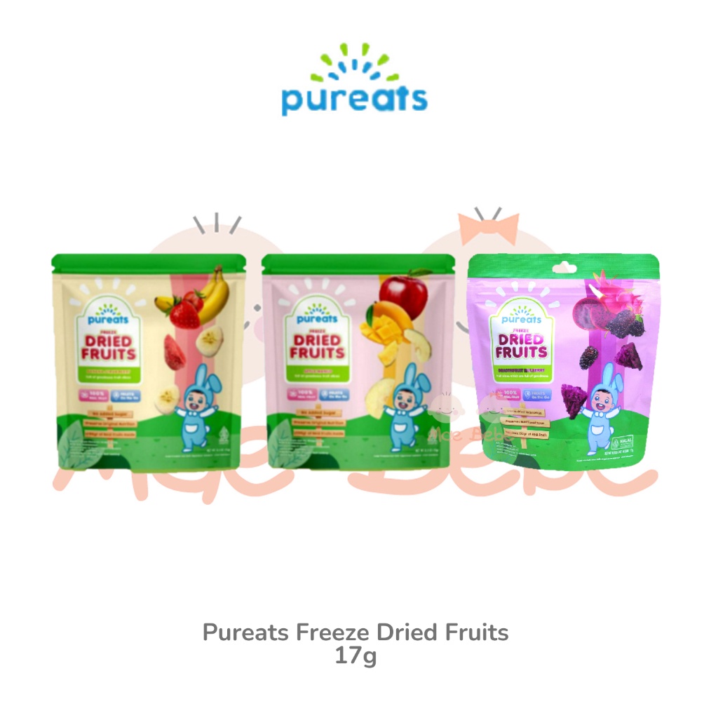 

Promo Akhir Pekan Pureats Freeze Dried Fruits Snack Camilan Buah Kering 15g A94