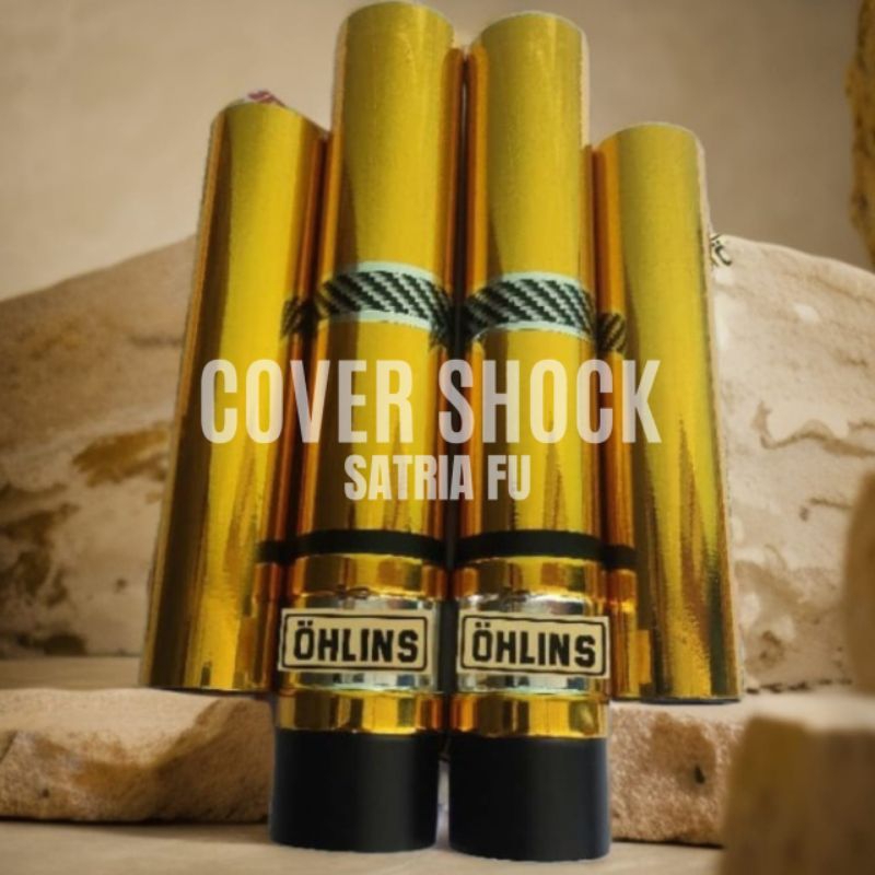 Cover shock/variasi shockbreaker depan full atas bawah motor satria fu