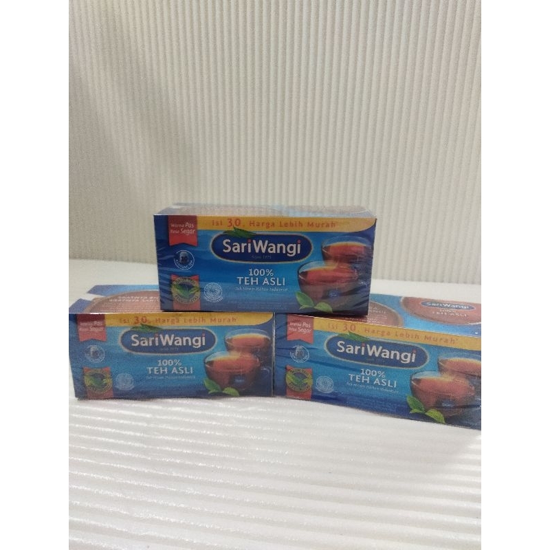 

Sariwangi Teh Hitam Asli Isi 30 Kantung Celup Twinpack