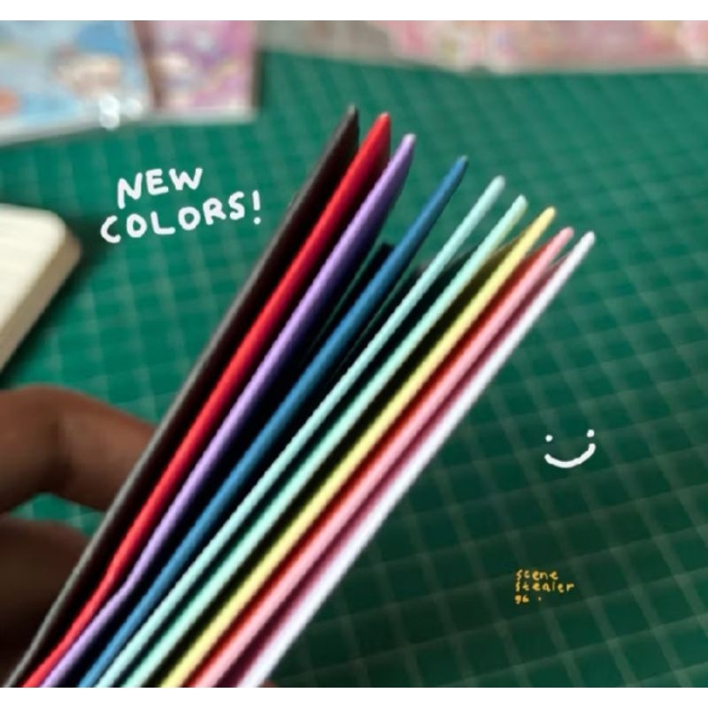 

[50PCS] AMPLOP WARNA AESTHETIC CARD
