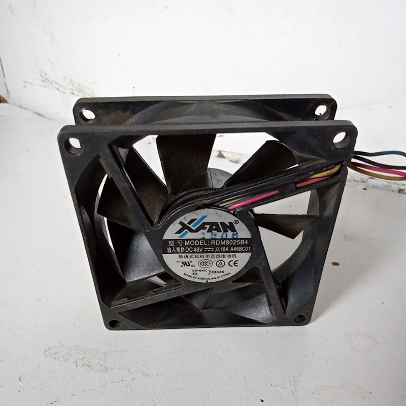 FAN KIPAS DC 12V-24V-48  12X12CM
