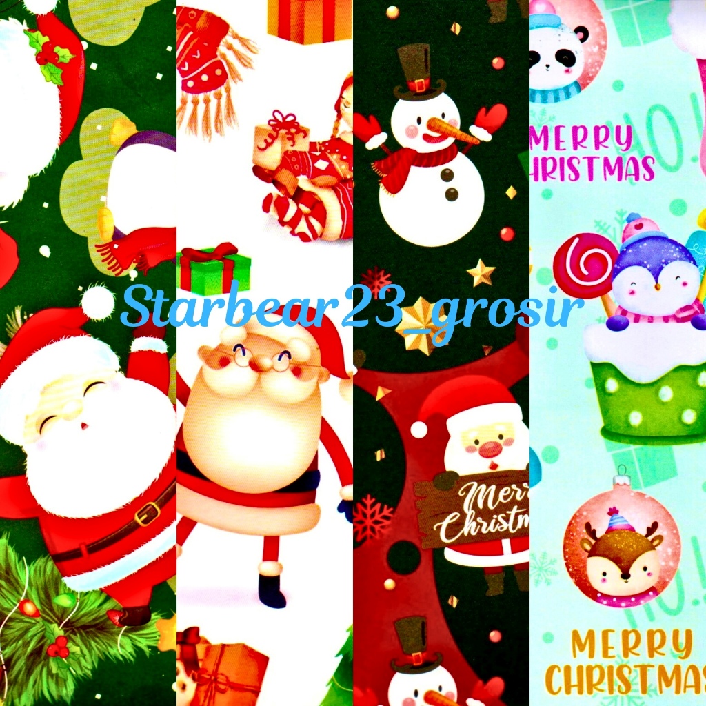 

Kertas kado Jumbo Natal New Edition Sansanwawa