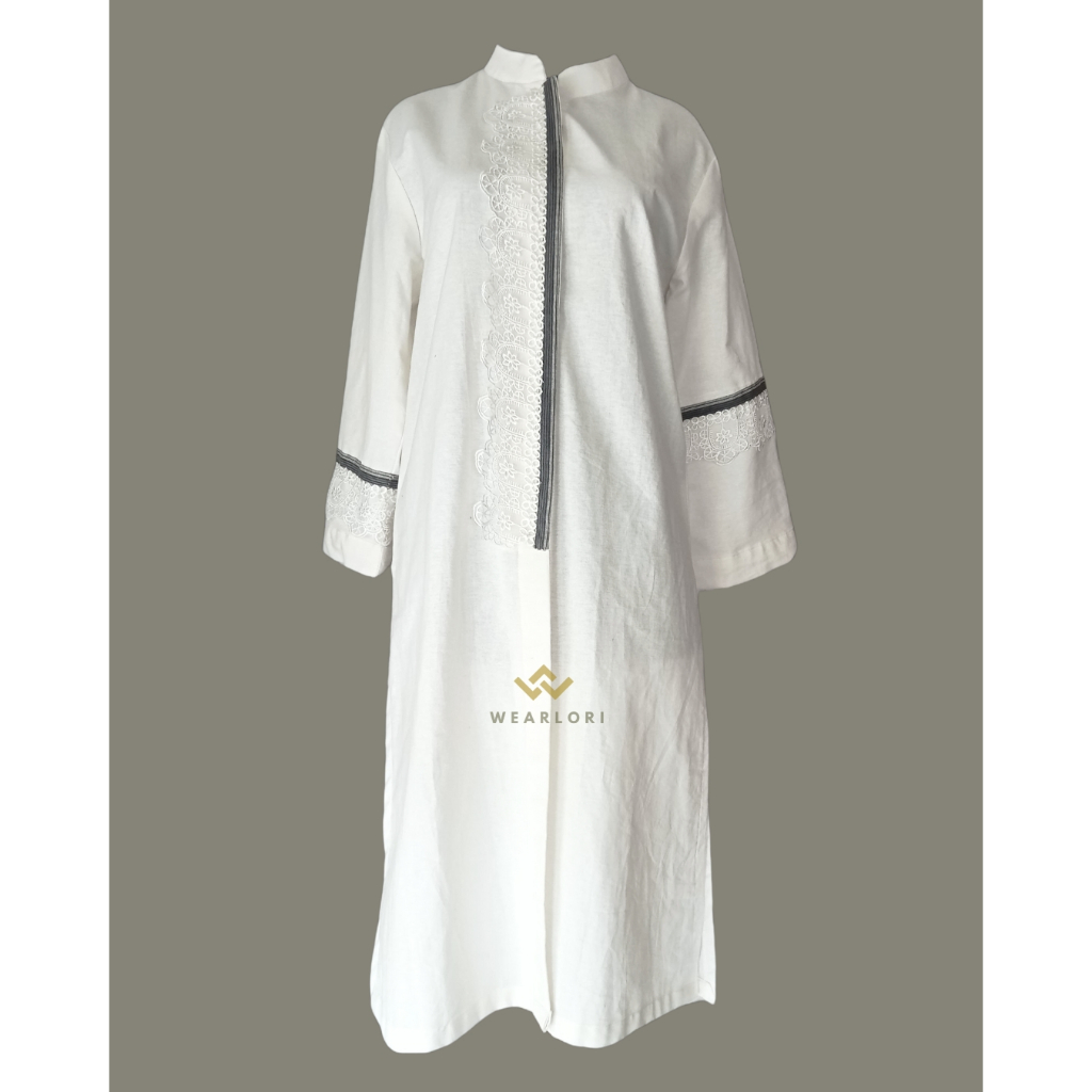 TUNIK RENDA TUNIK PUTIH KEMEJA RENDA