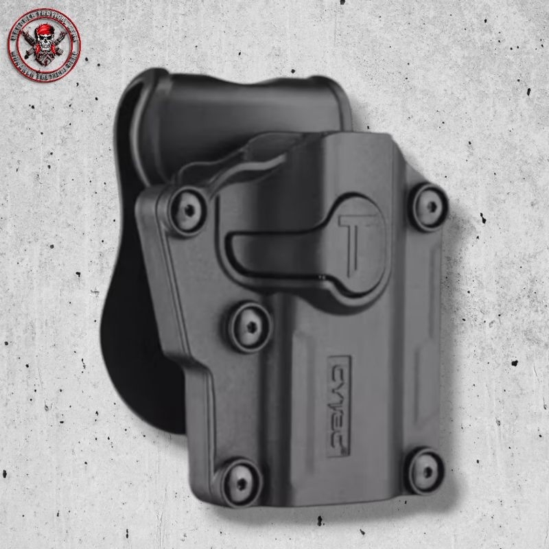 Holster Cytac pinggang slip Megafit / Holster universal Cytac hitam slip