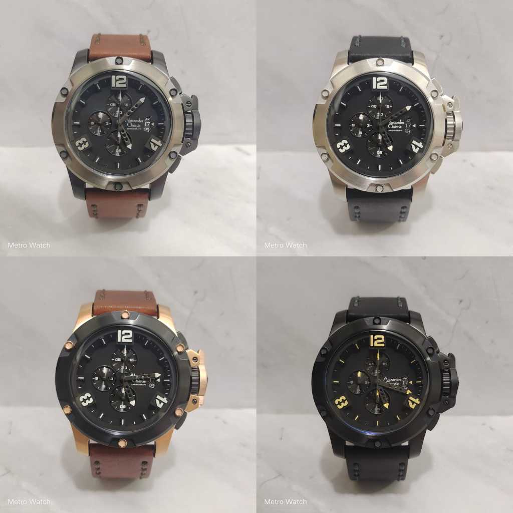 Jam Pria ALEXANDRE CHRISTIE AC6295 AC 6295 Original Garansi Resmi ALEXANDER CHRISTIE