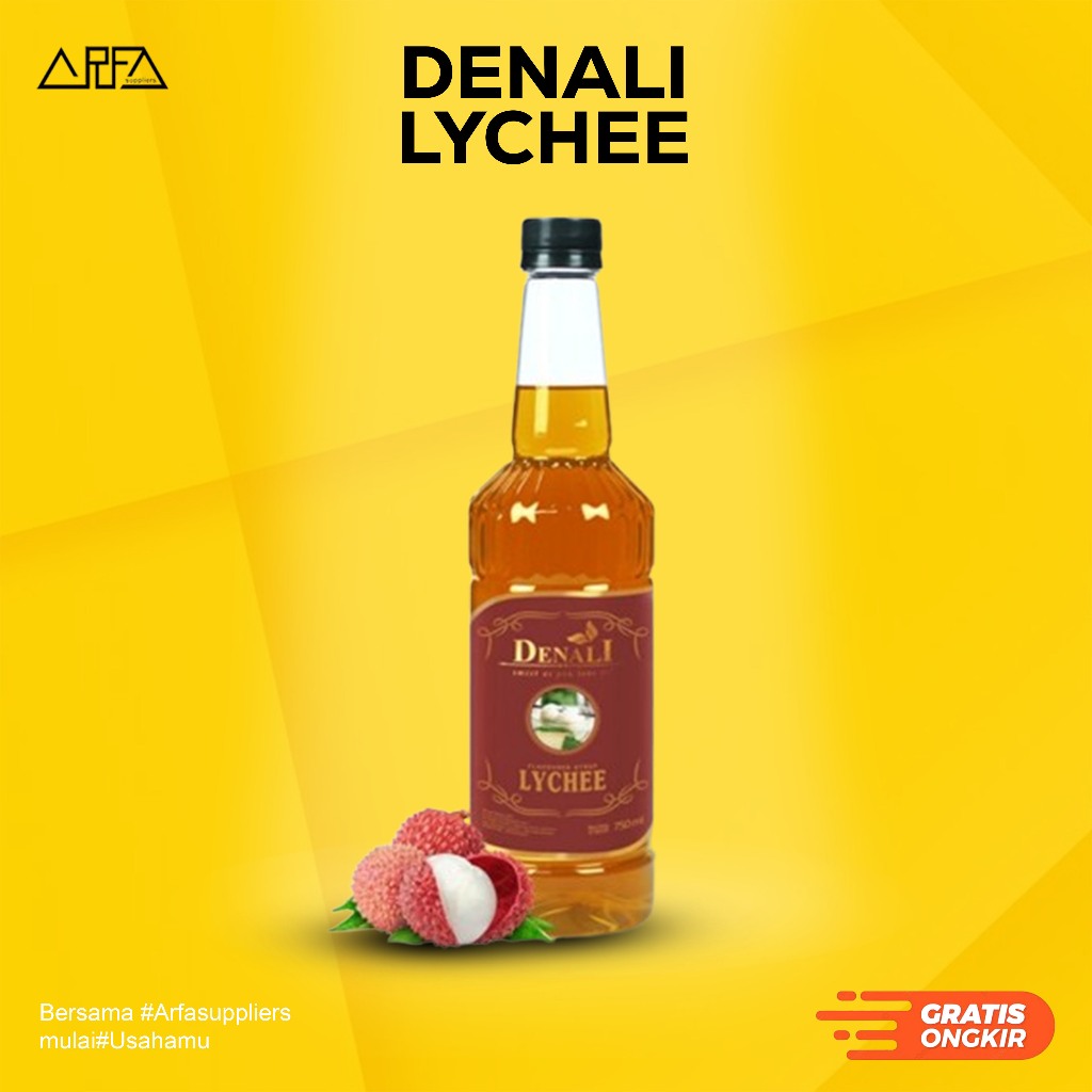 

sirup premium denali lychee
