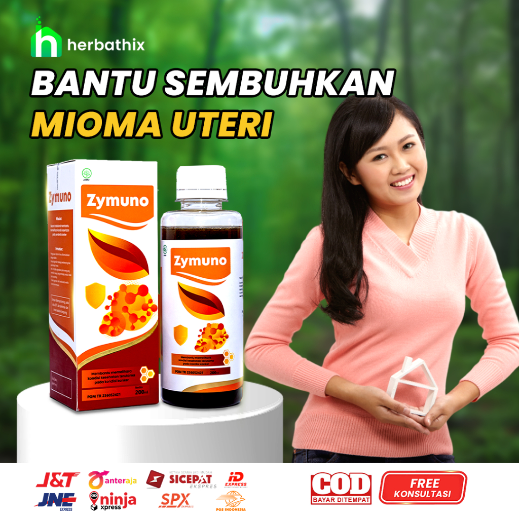 

ZYMUNO ORIGINAL 200ml Rahasia Jitu Atasi Miom Madu Herbal BPOM Halal