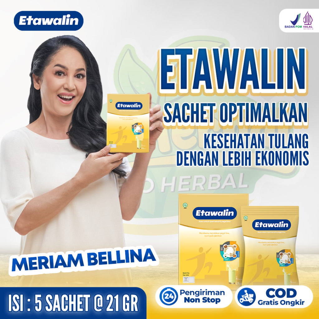 

Etawalin Kemasan Spesial: Susu Kambing Etawa untuk Kesehatan Sendi Isi 5 Sachet