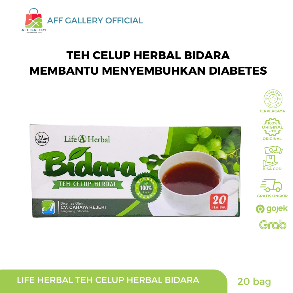 

Teh Celup Bidara Herbal 20 Tea Bag - Membantu Menurunkan Gula Darah Diabetes