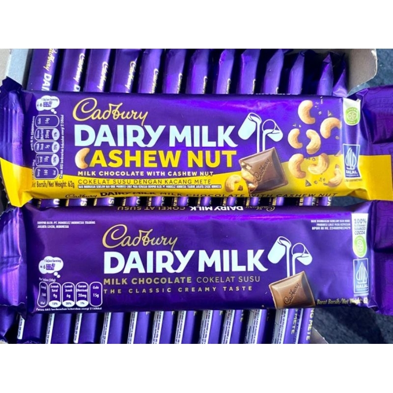 

Cadburry Dairy Milk 62g