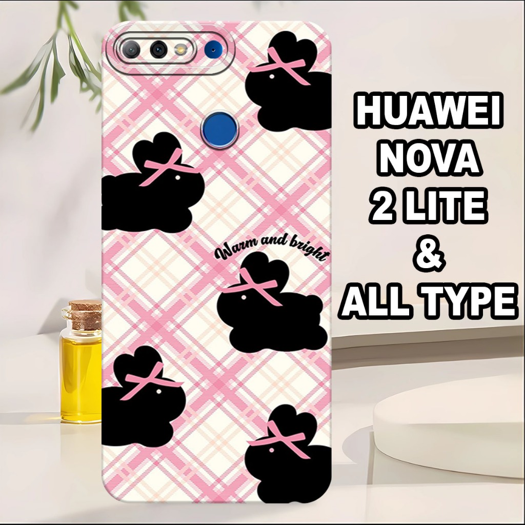 G42 - Silikon HUAWEI NOVA 2 LITE - Softcase pro camera HUAWEI NOVA 2 LITE - Motif PITA - Bahan  Kare