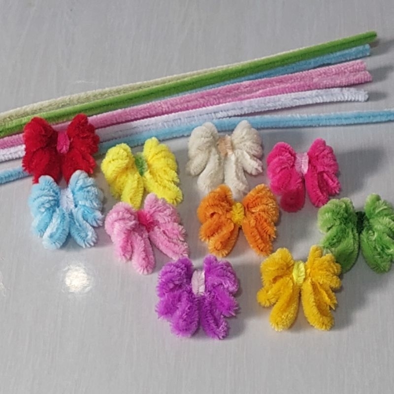 

Aplikasi pita imut pipe cleaner atau bulu mercy