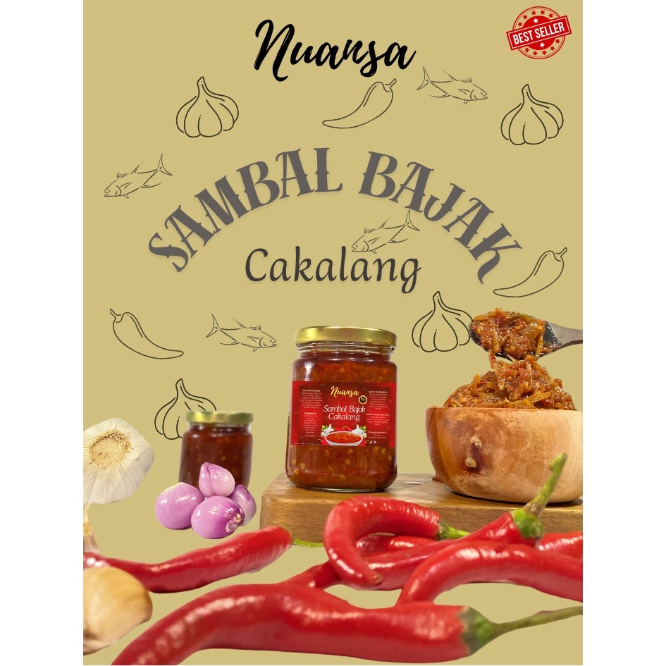 

Sambal Bajak Cakalang | Tanpa Bahan Pengawet