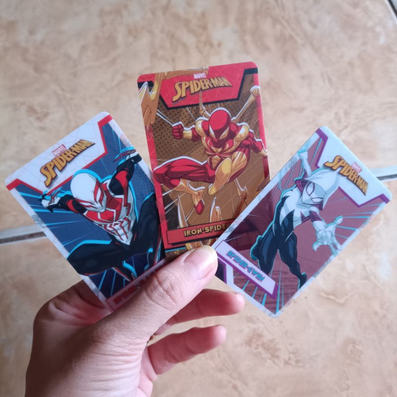 Kartu marvel spiderman original