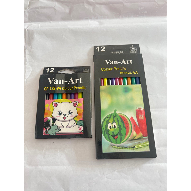 

PENSIL WARNA 12 W VAN ART , PENCIL WARNA 12 WARNA